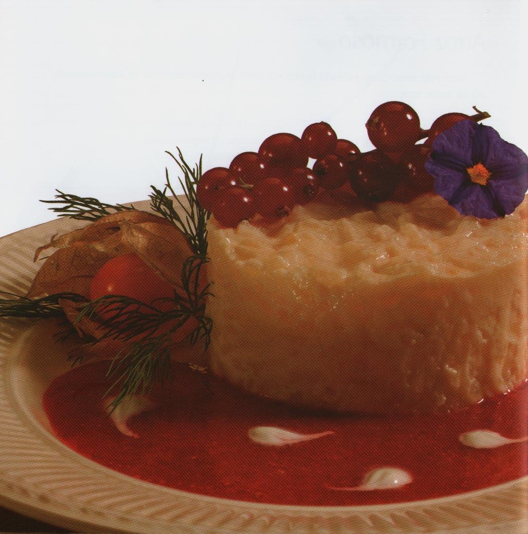 Pudins de Arroz Doce com Frutas Frescas